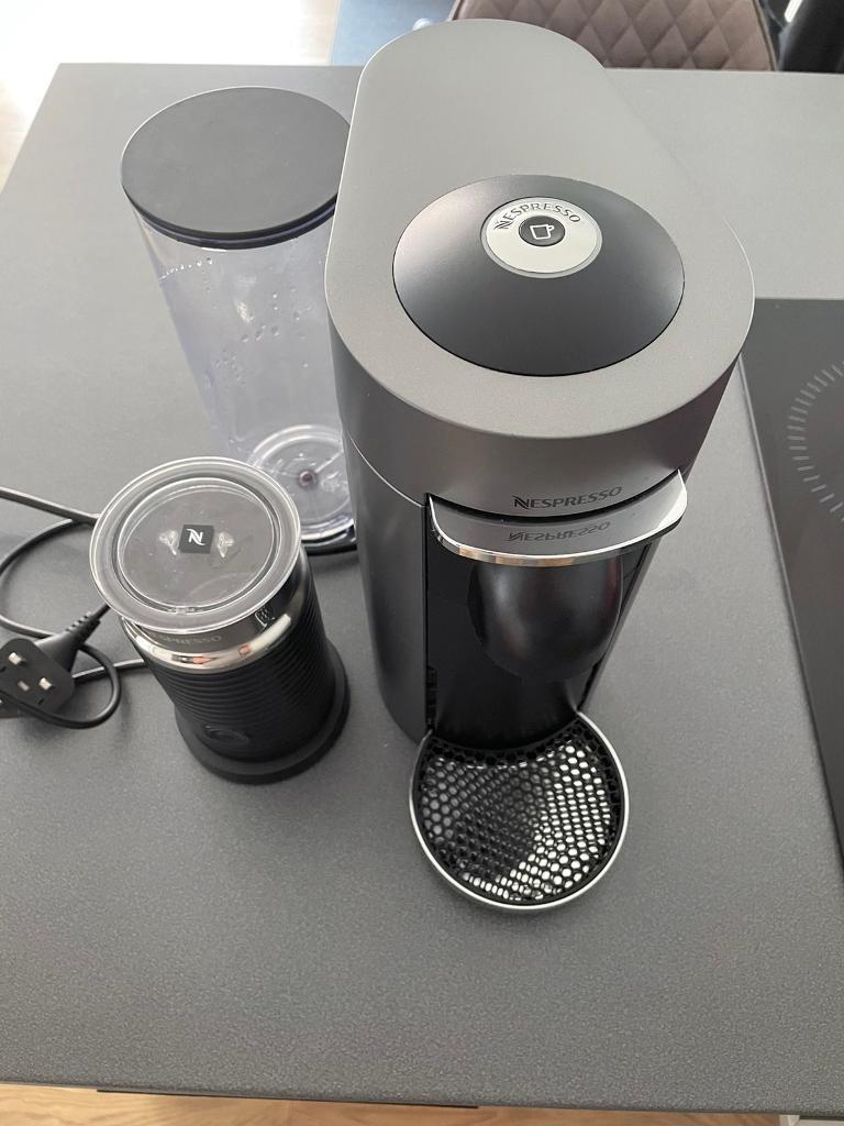 Nespresso Vertuo plus and Aeroccino 3 